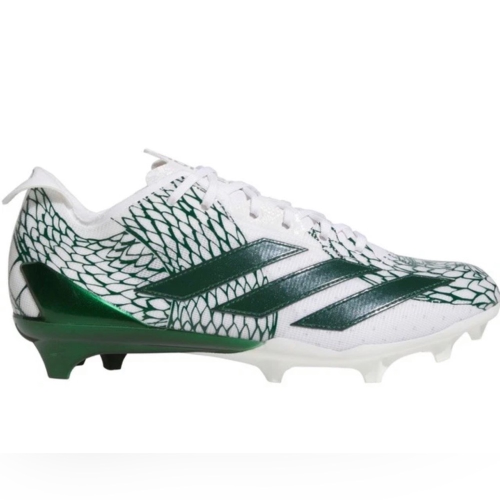 Adidas Adizero Electric II Football Cleats Green White Mens IH8568 New